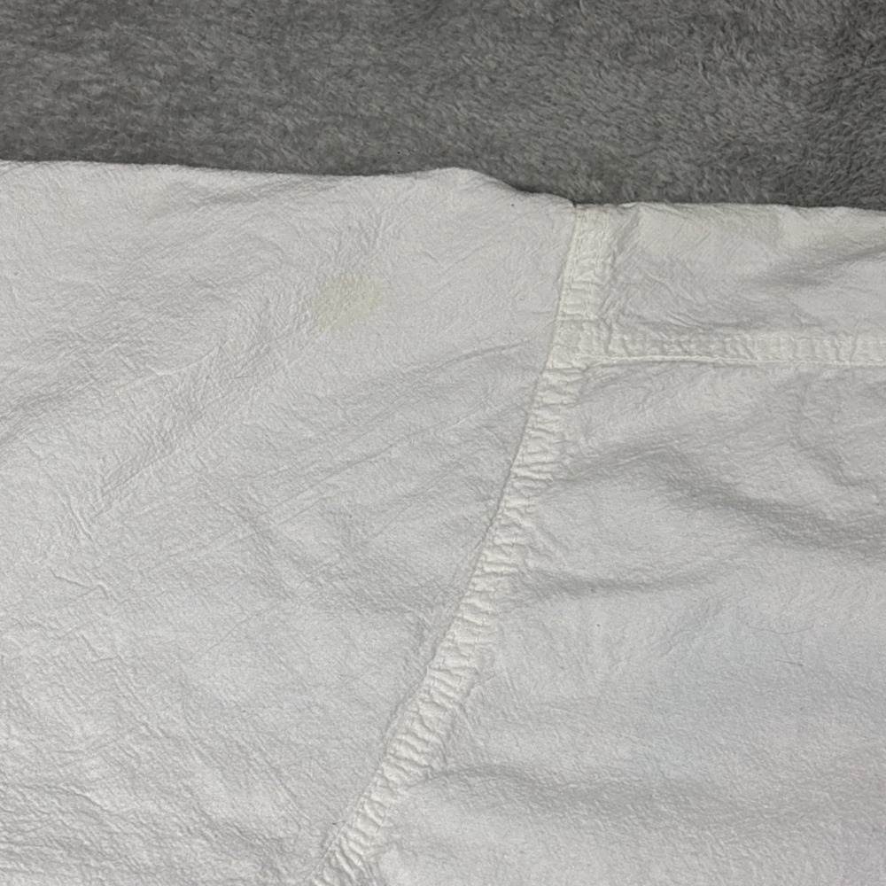 Puerto Rico Save The Rain Forest Cream 100% Cotton‎ Button Up Size Medium - Picture 5 of 10